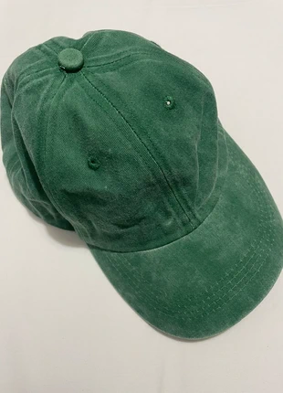 Washed green unisex cap, condition: Very good, size: One size, £5.00, £5.95 includes Buyer Protection