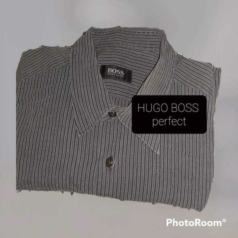 Camicia righe hugo boss