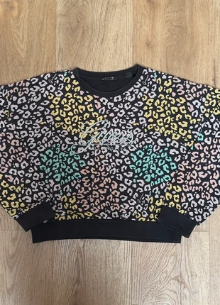 Guess Girls’ Animal Print Sweatshirt – Age 8, Colorful Logo Jumper, brand: GUESS, condizioni: Ottime, taglia: 8 anni / 128 cm, €25.00, €26.95 include la Protezione acquisti