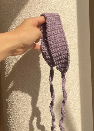 Bandeau en crochet - Violet, marca: Local, estado: Nuevo sin etiquetas, tamaño: Talla única, 5,00 €, 5,95 € Protección al comprador incluida