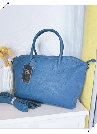 Grand sac bleu, marke: Paolo Bags, zustand: Sehr gut, 28,90 €, 31,05 € beinhaltet Vinted-Käuferschutz Pro