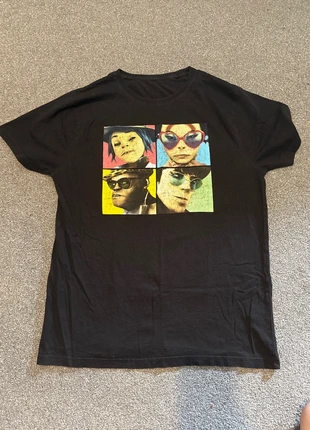 Black Gorillaz t-shirt, brand: WORN, condition: Satisfactory, size: L, £5.00, £5.95 includes Buyer Protection