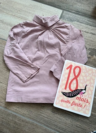 Sous pull rose , marque: Kimbaloo, état: Très bon état, taille: 18-24 mois / 86 cm, 1,00 €, 1,75 € Protection acheteurs incluse