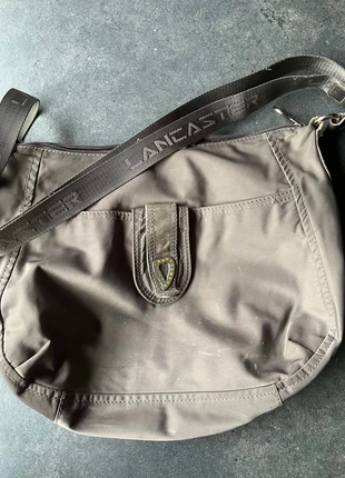 Sac lancaster en toile, gris, bon état, en bandoulière, marca: Lancaster, estado: Bom, €10.00, €11.20 inclui Proteção do Comprador