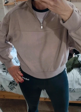 Sweat beige H&M taille M col montant, brand: H&M, condition: Very good, size: M / 38 / 10, €5.00, €5.95 includes Buyer Protection