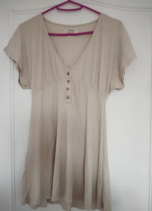 Tunique beige blaire courte , brand: Pull & Bear, condition: Very good, size: S / 36 / 8, €3.00, €3.85 includes Buyer Protection