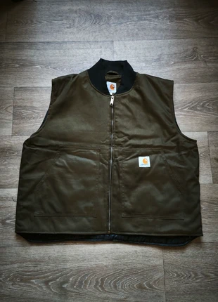Veste Carhartt sans manches Kaki XL, marque: Carhartt, état: Neuf sans étiquette, taille: XL, 42,00 €, 44,80 € Protection acheteurs incluse