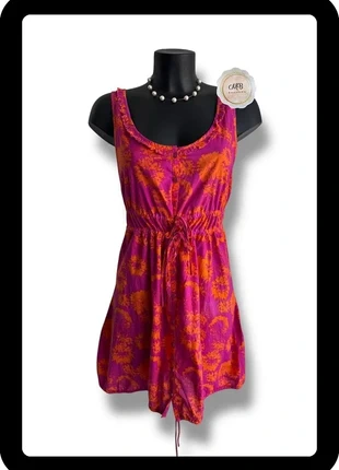 Robe casual Miss Captain orange et fuchsia taille 42, brand: Miss Captain, condition: Very good, size: XL / 42 / 14, €16.00, €17.50 includes Buyer Protection