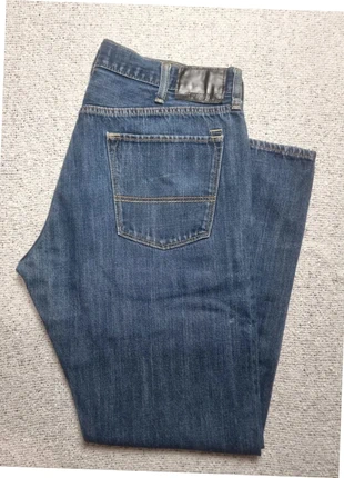 135. Jean Levi's Denizen 218 - Coupe slim Straight Fit - Bleu brut très bon état - W38/L32 - FR48, brand: Levi's, condizioni: Ottime, taglia: IT 48 | W38, €20.40, €22.12 include la Protezione acquisti Pro