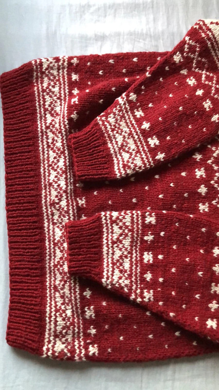 Vintage Christmas Heavy Wool Sweater 4