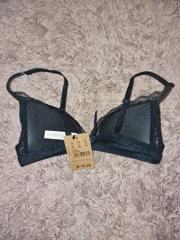 Bralette discount negro tezenis