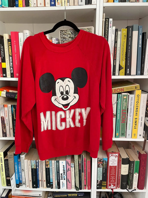 Mickey mouse clearance red sweater