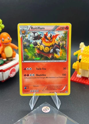 🟡 Carte Pokémon – Roitiflam Holo 19/114 – Noir & Blanc – Near Mint, marke: Pokémon, zustand: Neu, 5,90 €, 6,90 € beinhaltet Vinted-Käuferschutz Pro