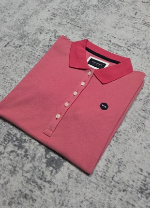 Polo rose Eden Park femme T2 (S) col contrasté logo brodé, marca: Eden Park, estado: Muy bueno, tamaño: S / 36 / 8, 24,99 €, 26,94 € Protección al comprador Pro incluida