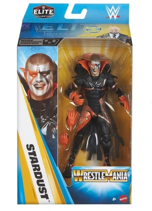 WWE Stardust Wrestlemania Elite Wrestling Action Figure, marque: Mattel, état: Neuf avec étiquette, taille: Prématuré, jusqu'à 44cm, 35,00 €, 37,45 € Protection acheteurs incluse