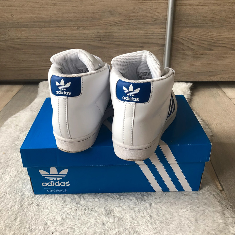 Adidas original pro model high top deals