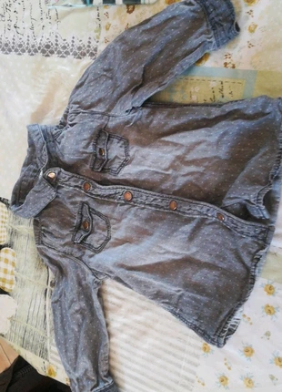 Chemise en jean 18 mois, marque: Kid Kanai, état: Bon état, taille: 12-18 mois / 80 cm, 1,50 €, 2,28 € Protection acheteurs incluse