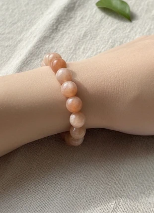 Bracelet Pierre de Soleil 'AA' perles 8mm, brand: Esoterra, condition: New without tags, €12.00, €13.30 includes Buyer Protection Pro