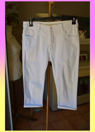 Pantacourt blanc X-max taille 42, chic et confortable, marque: X-MAX, état: Très bon état, taille: XL / 42 / 14, 15,00 €, 16,45 € Protection acheteurs (Pro) incluse