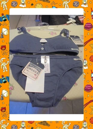 Ensemble Creeks bleu neuf Taille S, merk: Creeks, staat: Nieuw met prijskaartje, maat: S / 36 / 8, € 10,00, € 11,20 inclusief Kopersbescherming
