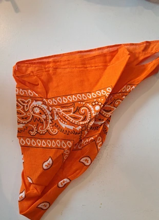 Bandana orange en coton, zustand: Sehr gut, 1,50 €, 2,28 € inklusive Vinted-Käuferschutz