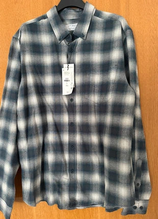 Camicia manica lunga uomo a quadri, marque: Primark, état: Neuf avec étiquette, taille: L, 3,00 €, 3,85 € Protection acheteurs incluse