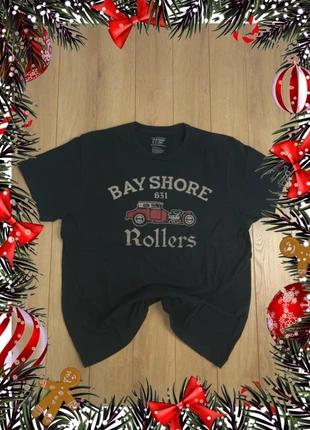 T-shirt vintage old navy Bay Shore Rollers voiture rétro hot rod noir homme XL coton, brand: Old Navy, condition: Very good, size: XL, €10.00, €11.20 includes Buyer Protection