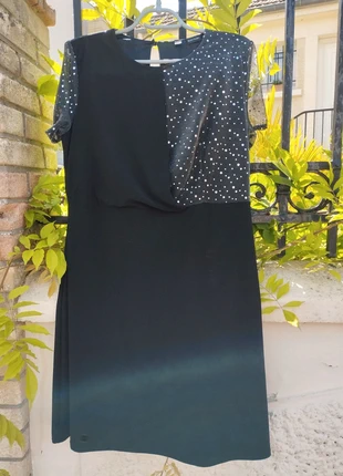 Robe noire fetes asymétrique t. 40/42, brand: Bodyflirt, condition: Very good, size: L / 40 / 12, €4.00, €4.90 includes Buyer Protection