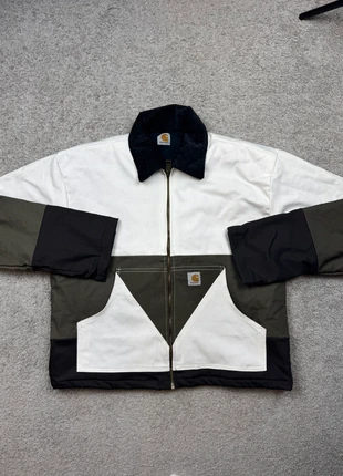 Carhartt Reworked Detroit Jacket Size M Khaki Black and White, marca: Carhartt, estado: Muy bueno, tamaño: M, 59,99 €, 63,69 € Protección al comprador incluida