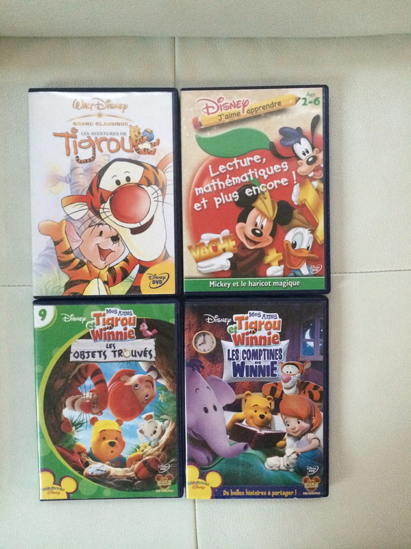 DVD Disney et Walt Disney en Français