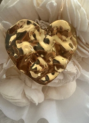 Bague cœur doré martelé – acier inoxydable, brand: justnathalie, condizioni: Nuovo con cartellino, taglia: Regolabile, €14.99, €16.44 include la Protezione acquisti