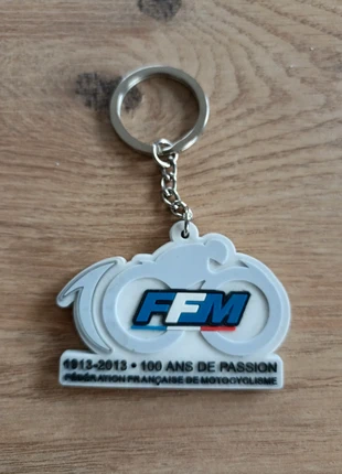 Porte-clé FFM 1913-2013 collection – Fédération Française Motocyclisme, marque: FFM, état: Très bon état, 4,00 €, 4,90 € Protection acheteurs incluse