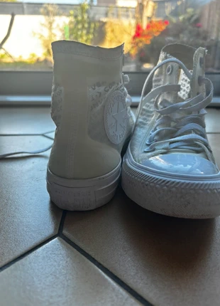 Converse blanche transparente, brand: Converse, condition: Very good, size: 37, €25.00, €26.95 includes Buyer Protection