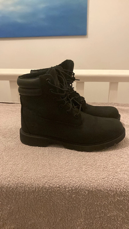 Ladies black timberland deals boots size 6