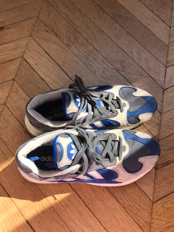 Baskets homme Adidas yung 1 bleu taille 42 Vinted