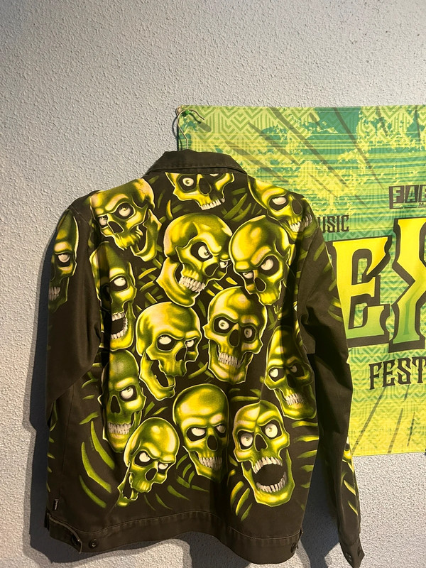 Supreme skull work jacket shop