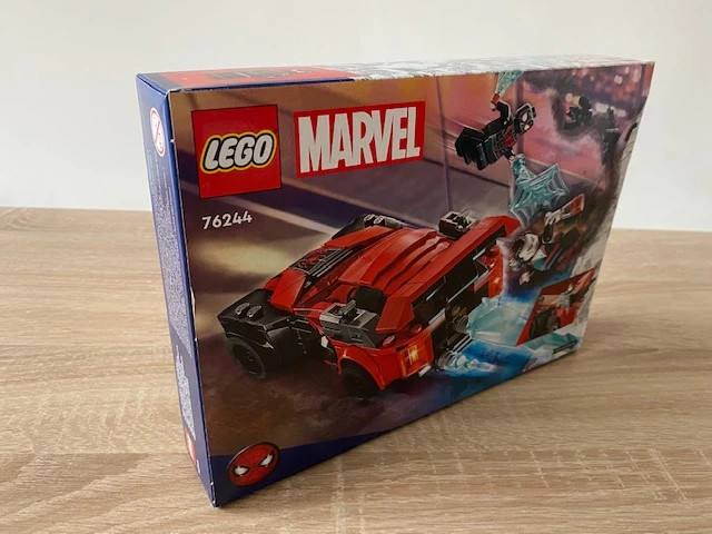 Lego Marvel Miles Morales Vs. Morbius Toy Car Set 76244 : Target