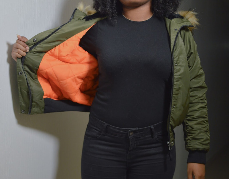 Doudoune jennyfer kaki hotsell