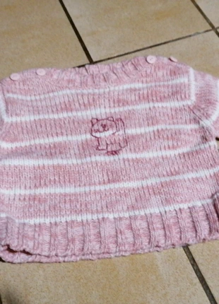 Pull rose polyester , brand: Baby Club, condition: Very good, size: 3-6 months / 62 cm, €1.00, €1.75 includes Buyer Protection