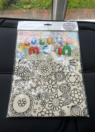 Colour Me In Shopping Bag – Pink Pineapple, brand: Amazon, condition: New with tags, size: One size, £3.00, £3.54 includes Buyer Protection