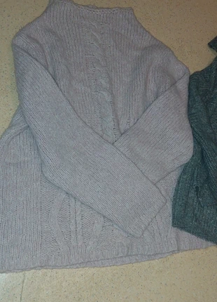 Lot deux pulls d'hiver rose taille L et gris taille M, marque: Vintage Dressing, état: Très bon état, taille: M / 38 / 10, 10,00 €, 11,20 € Protection acheteurs incluse