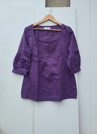 Blouse manche 3/4 | Violet | Taille M | Femme | Cache Cache, brand: Cache Cache, condition: Good, size: M / 38 / 10, €4.00, €4.90 includes Buyer Protection