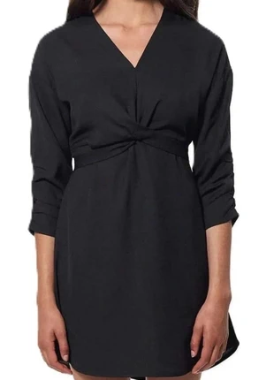 🌺 Robe noire croisée Kaporal taille XS, marke: Kaporal, zustand: Sehr gut, größe: XS / 34 / 6, 12,00 €, 13,30 € inklusive Vinted-Käuferschutz