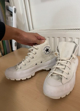 Converse Chuck Taylor blanche, brand: Converse x Chuck Taylor, condition: Satisfactory, size: 38, €10.00, €11.20 includes Buyer Protection