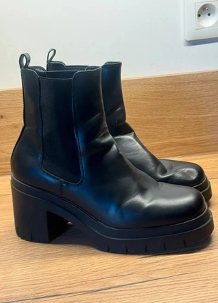 Bottes noir style Stockholm taille 39, brand: STOCKHOLM, condizioni: Buone, taglia: 39, €15.00, €16.45 include la Protezione acquisti