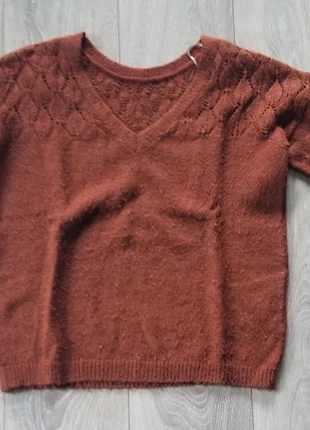 Pull brun S, marque: Promod, état: Bon état, taille: S / 36 / 8, 2,00 €, 2,80 € Protection acheteurs incluse