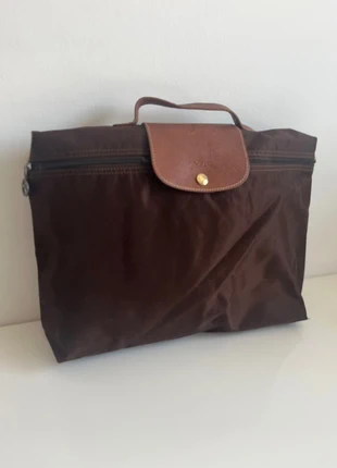 Sac pliable marron style Longchamp – Compact et pratique, marca: Longchamp, estado: Bom, €14.50, €15.93 inclui Proteção do Comprador
