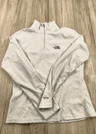 he North Face / Pull Polaire 1/4 Zip TKA 100 / Femme S (36) / Beige Crème / Montagne Ski, marca: The North Face, estado: Muito bom, tamanho: S / 36 / 8, €22.00, €23.80 inclui Proteção do Comprador Pro
