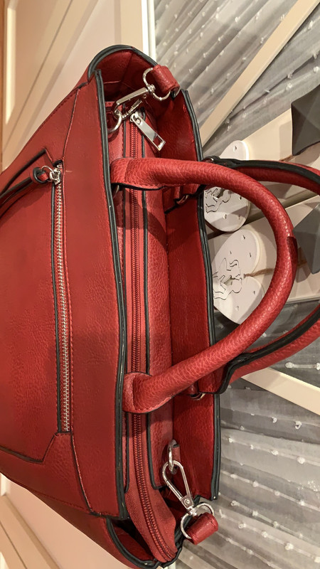 Bolso granate stradivarius sales