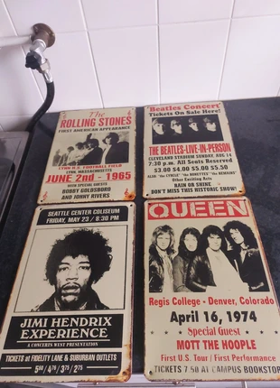 Wandbord Rolling Stones, marque: Signs-USA, état: Très bon état, 20,00 €, 21,70 € Protection acheteurs incluse